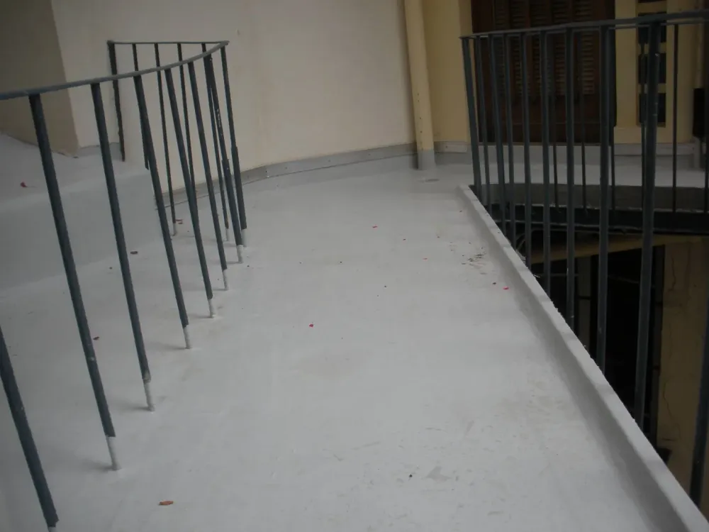 Balcon etanche resine