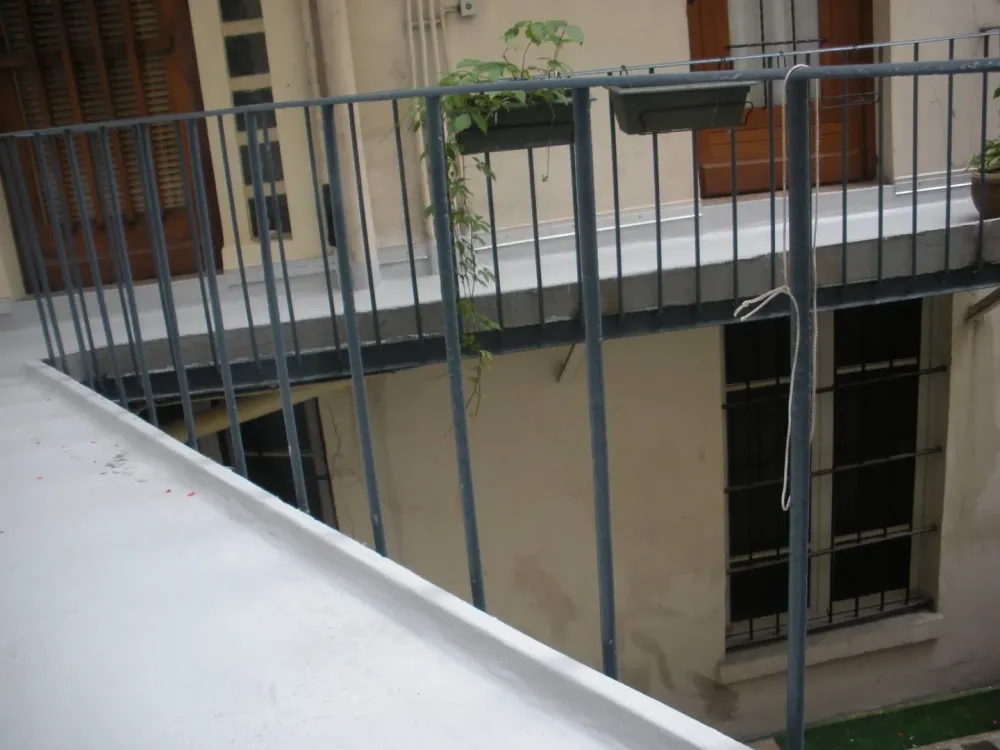 Balustrade et resine etanche